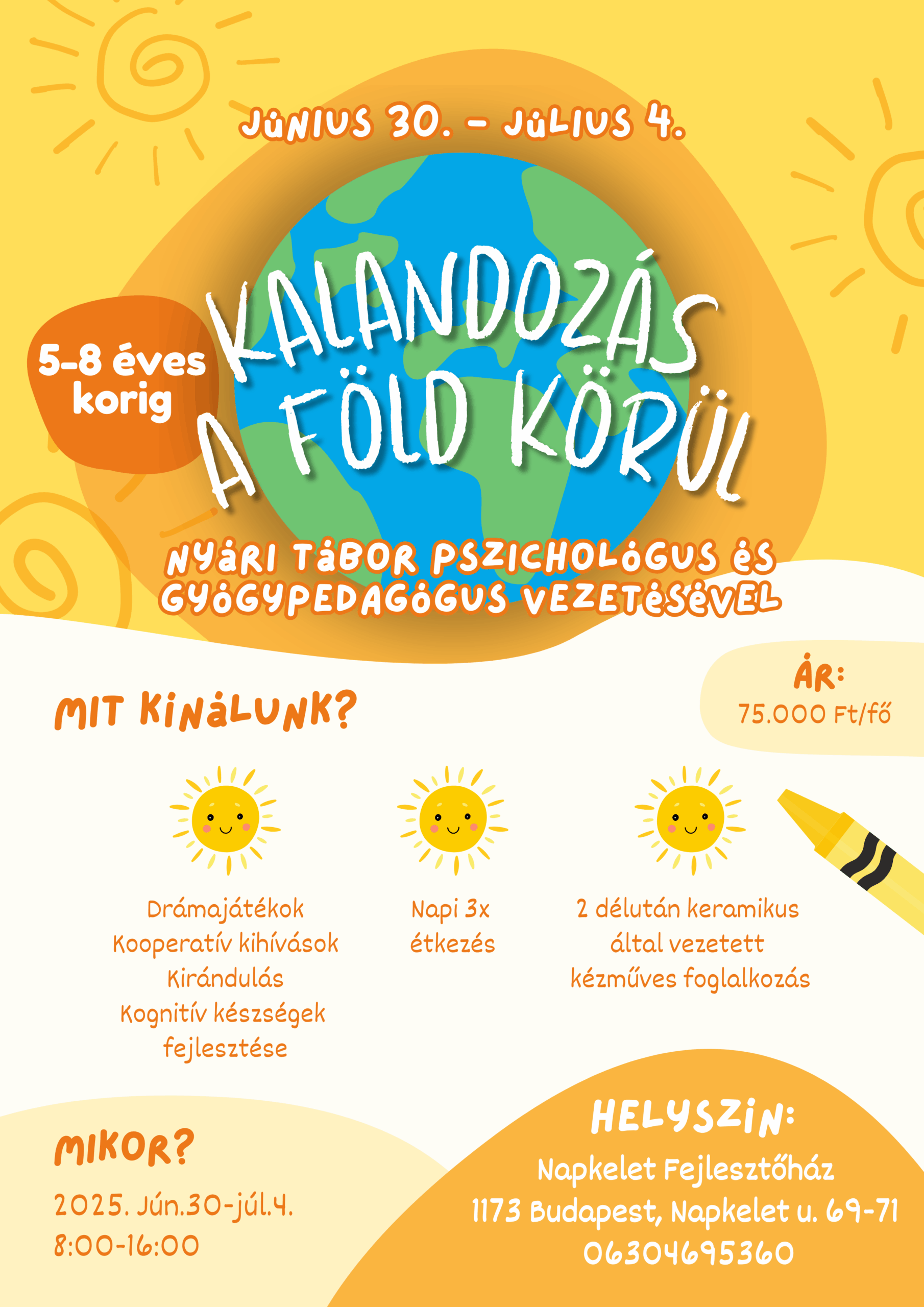 Napkelet Ház tábor 2025